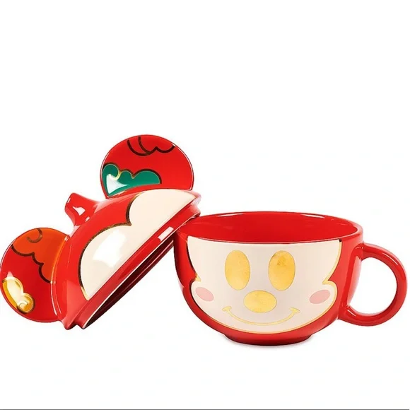 Disney Mickey Mug w/lid- Lunar New Year 2021 - Picture 2 of 5